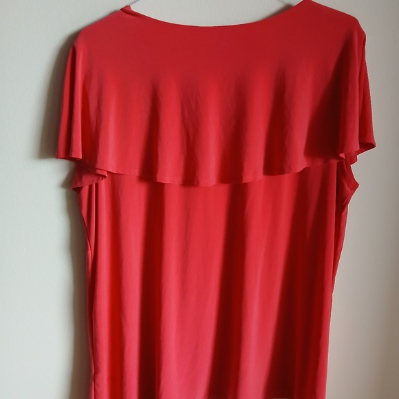 Cato Woman Ruffle Sleeveless Top Size 22/24W - Picture 11 of 11